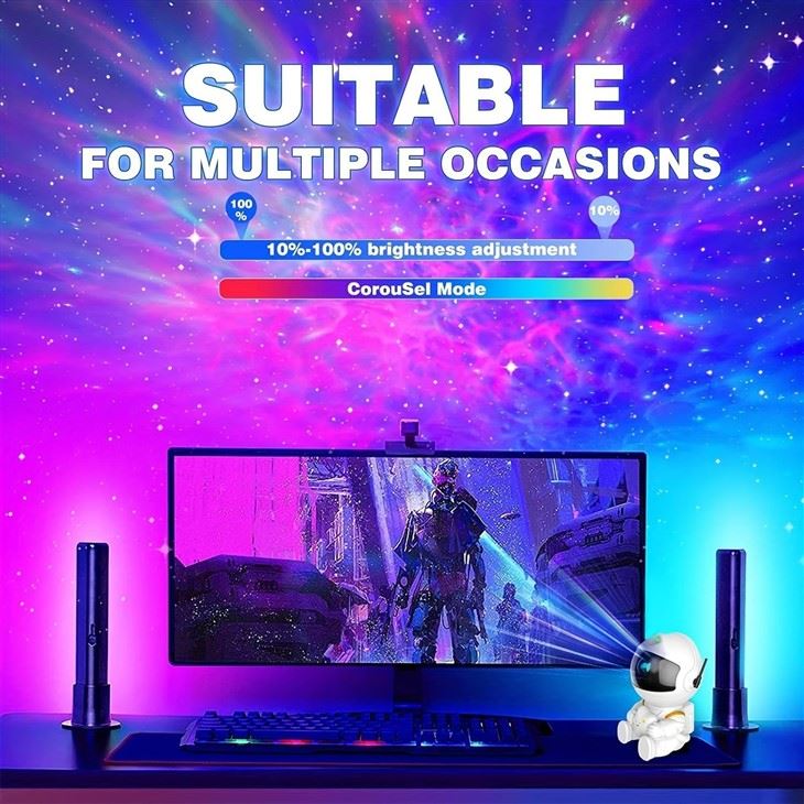 Led Night Lights Astronaut Star Projector Galaxy Light high quality