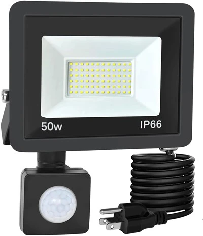 การรักษาความปลอดภัยอาหาร Light Ultra Bright IP66 กันน้ำ LED Motion Sensor